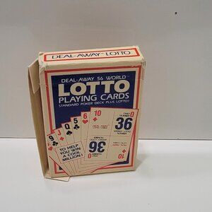 Vintage Play Lotto Cards